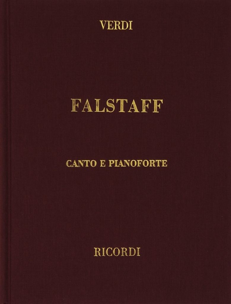 Cover: 9790041370521 | Falstaff | hard cover | Giuseppe Verdi | Klavierauszug Gebunden | 1981