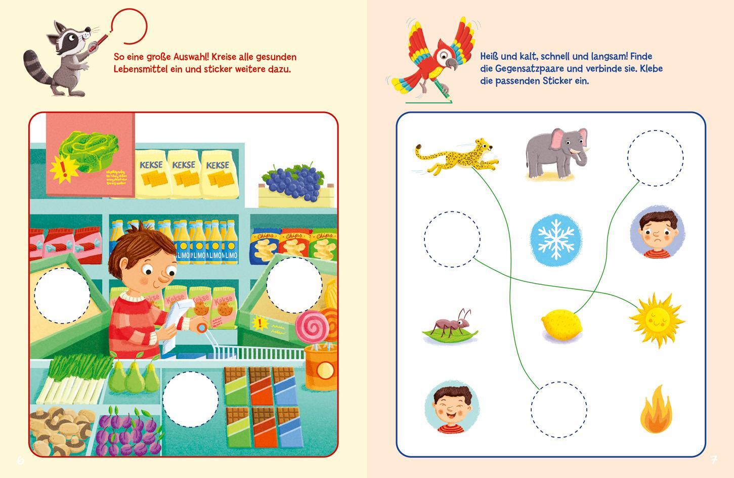 Bild: 9783788645427 | Sticker-Rätsel für Kindergarten-Kids. Logisches Denken | Broschüre
