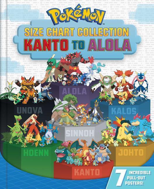 Cover: 9781604382013 | Pokemon Size Chart Collection: Kanto to Alola | Pikachu Press | Buch