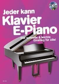 Cover: 9790001195911 | Jeder kann Klavier / E-Piano | Jeder kann | Buch + CD | Deutsch | 2013