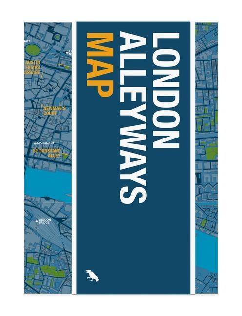 Cover: 9781912018871 | London Alleyways Map | Matthew Turner | (Land-)Karte | Englisch | 2022