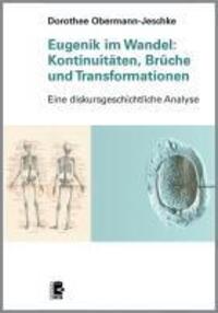 Cover: 9783897717480 | Eugenik im Wandel | Dorothee Obermann-Jeschke | Taschenbuch | 300 S.