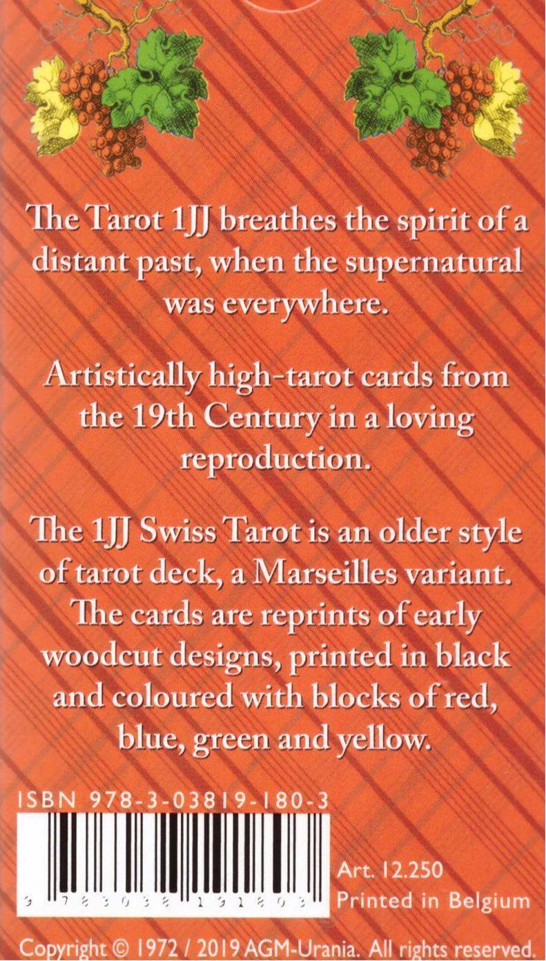 Bild: 9783038191803 | 1JJ Swiss Tarot Cards GB | Complete with instructions | Taschenbuch