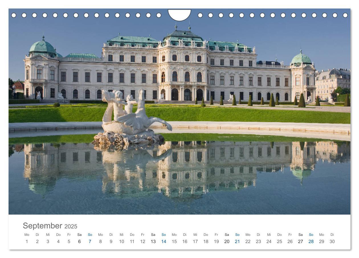 Bild: 9783435453771 | Traumhaftes Wien 2025 (Wandkalender 2025 DIN A4 quer), CALVENDO...