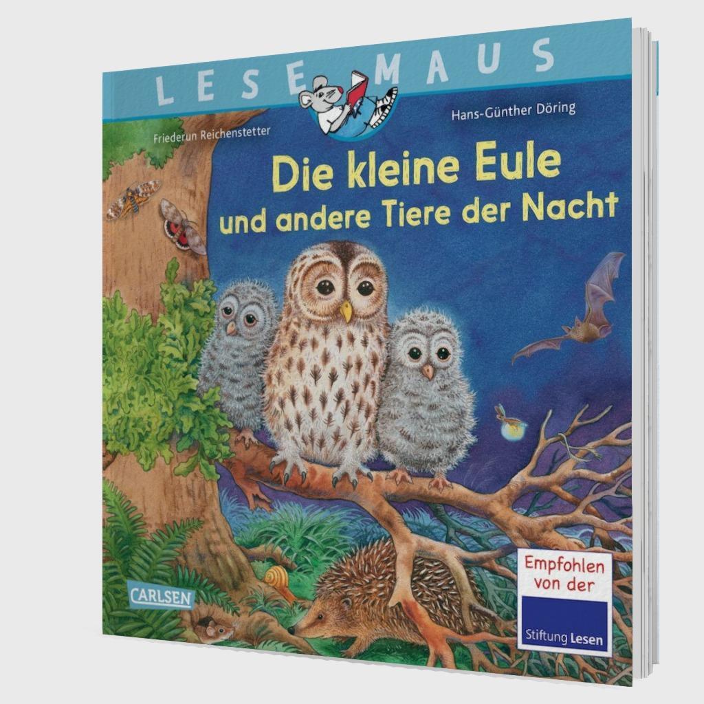 Bild: 9783551083265 | LESEMAUS 174: Die kleine Eule und andere Tiere der Nacht | Taschenbuch