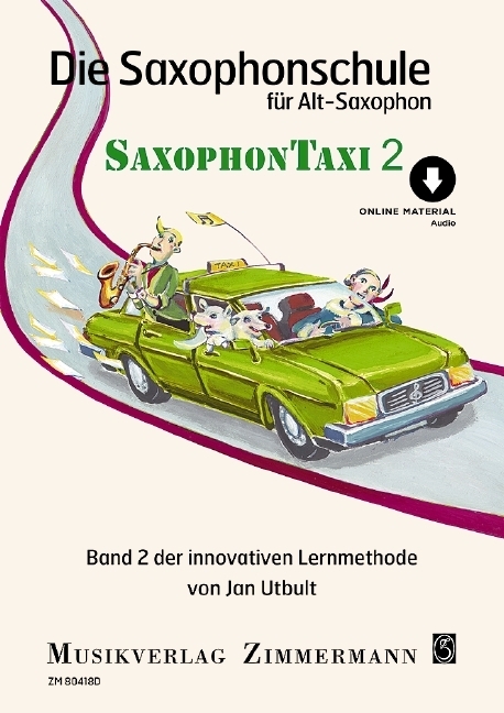Cover: 9783940105967 | Die Saxophonschule | Saxophontaxi. Band 2. Alt-Saxophon. | Jan Utbult