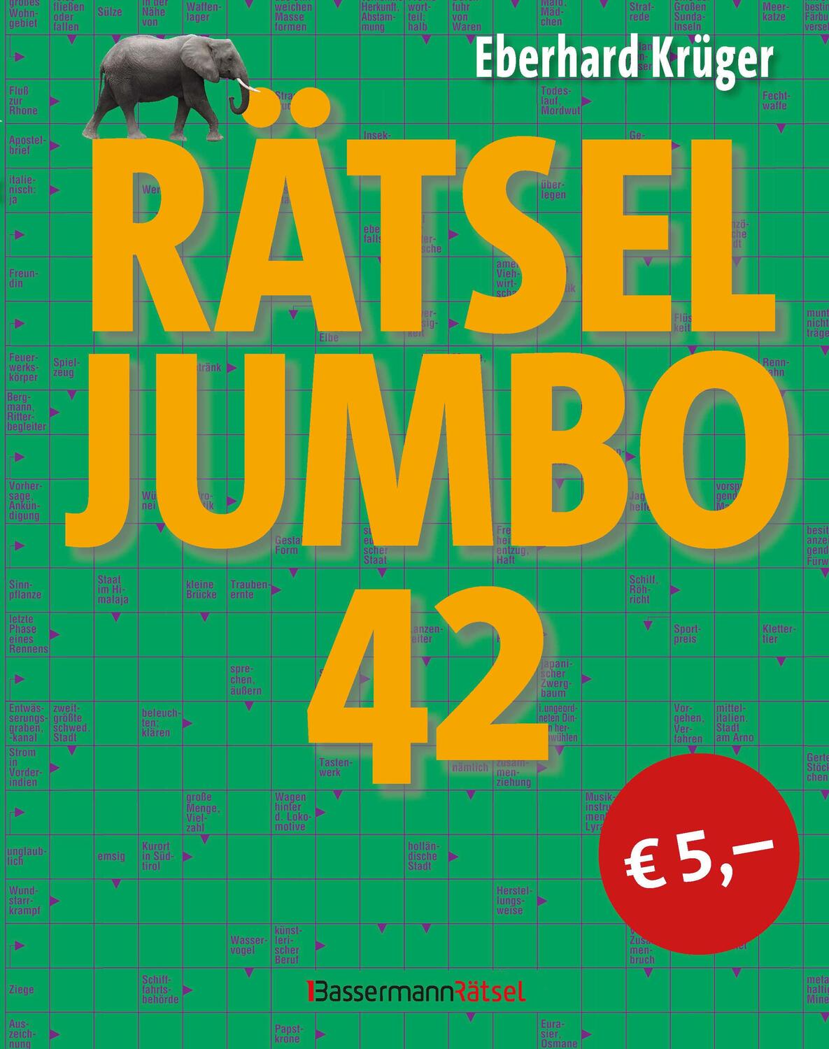 Cover: 9783809448563 | Rätseljumbo 42 | Eberhard Krüger | Taschenbuch | 320 S. | Deutsch