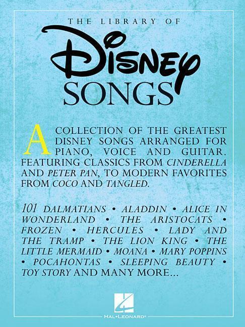 Cover: 888680902155 | The Library of Disney Songs | Taschenbuch | Buch | Englisch | 2019