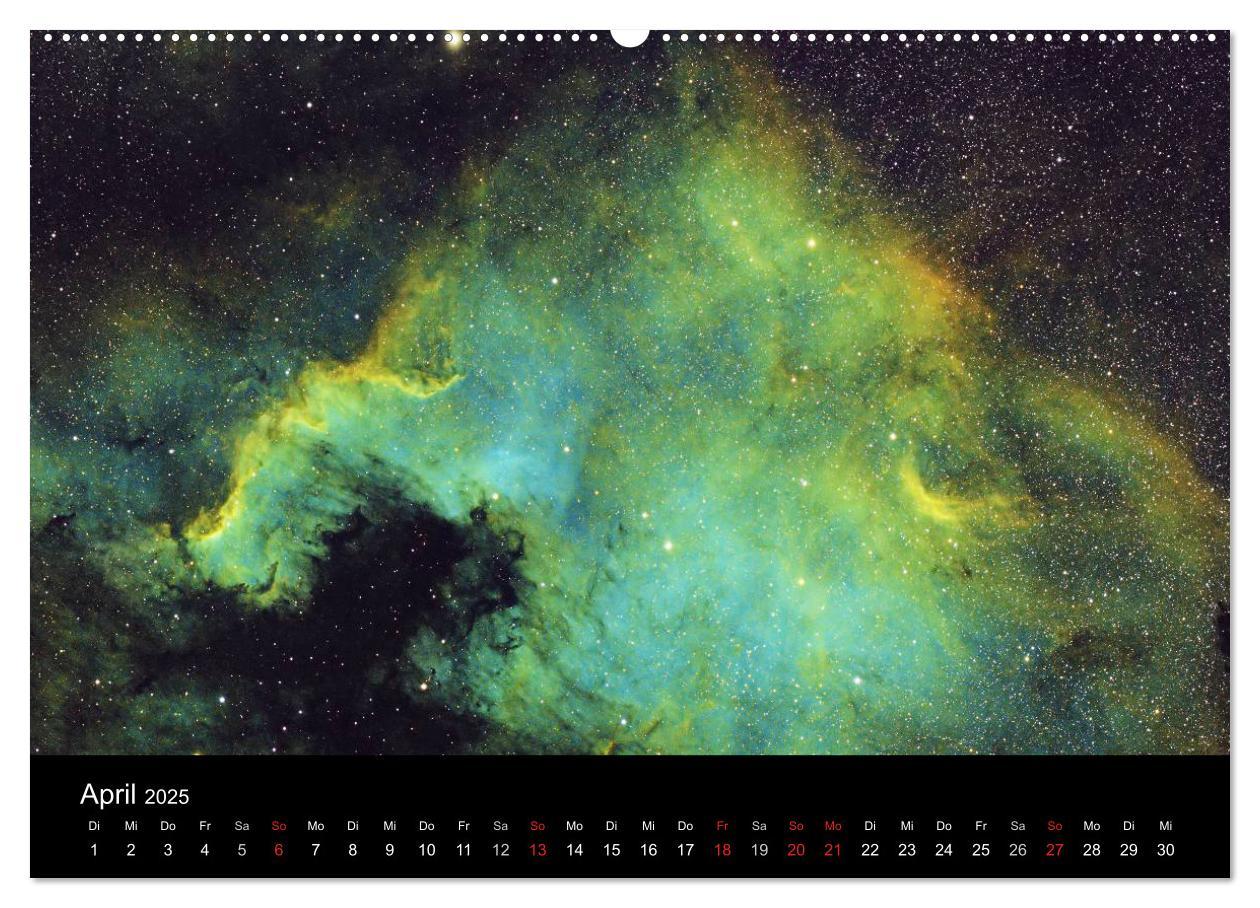 Bild: 9783435675043 | Atemberaubender Weltraum (Wandkalender 2025 DIN A2 quer), CALVENDO...