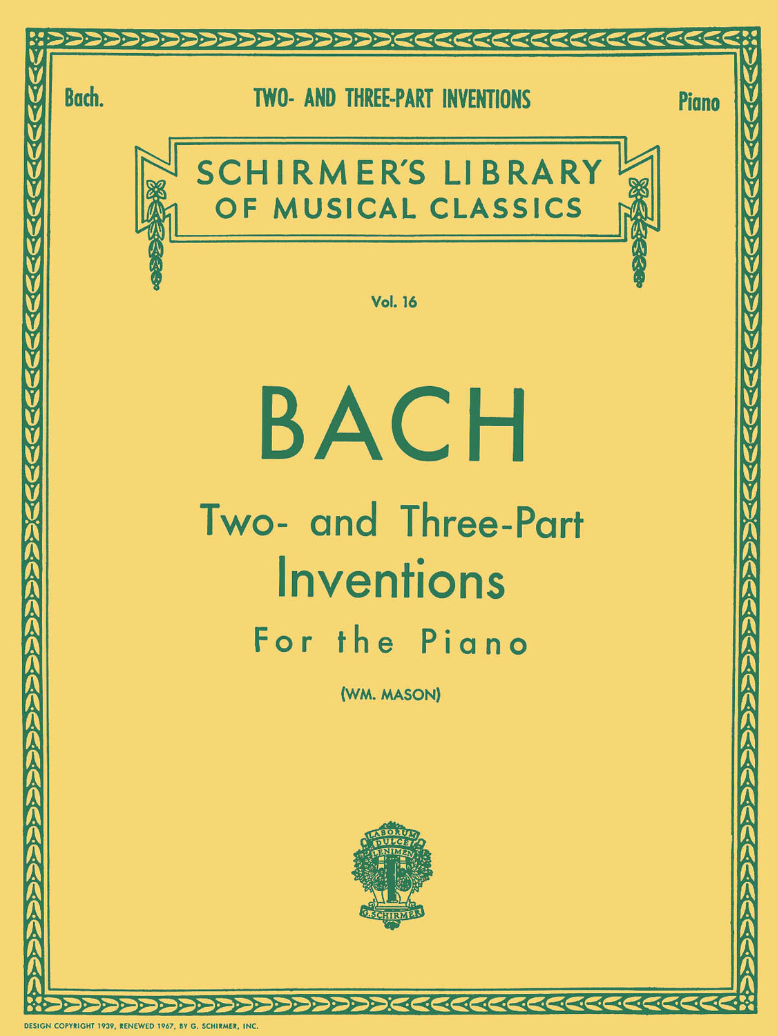 Cover: 73999520606 | 30 Two- and Three-Part Inventions | Johann Sebastian Bach | Buch