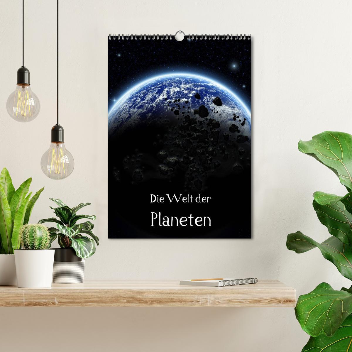 Bild: 9783457064016 | Die Welt der Planeten (Wandkalender 2025 DIN A3 hoch), CALVENDO...