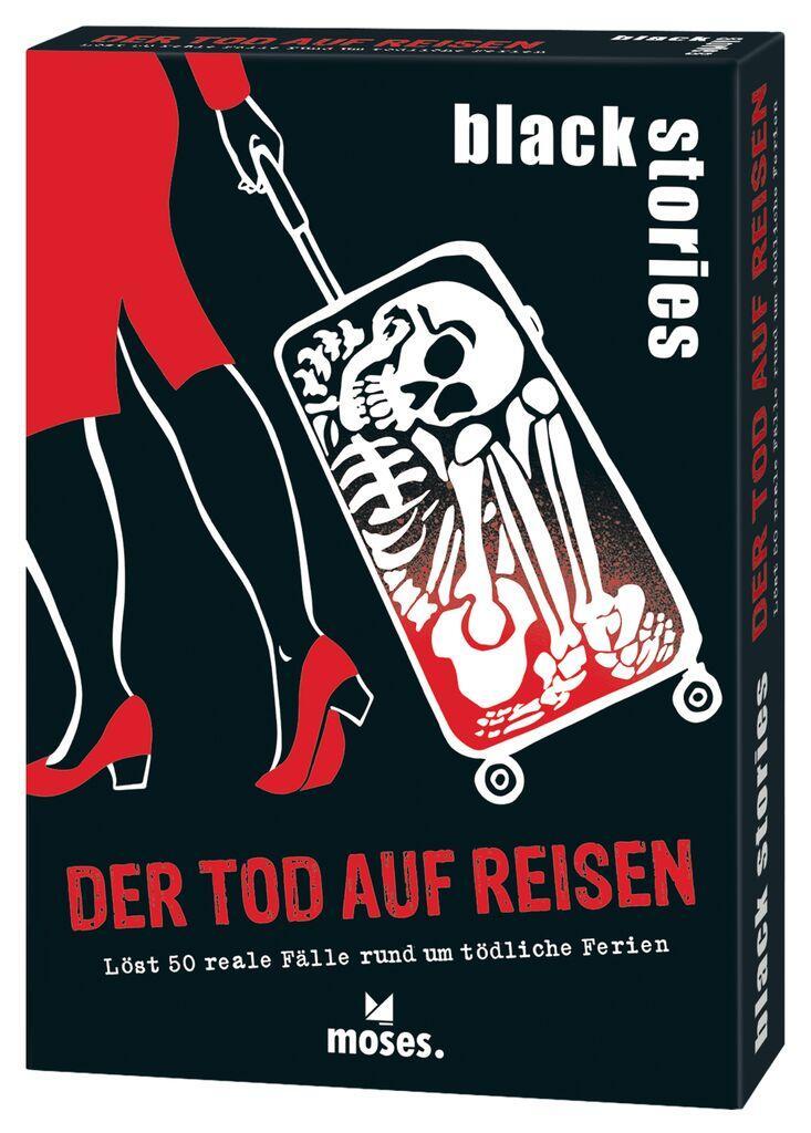 Cover: 4033477900586 | black stories Der Tod auf Reisen | Tom Grimm | Spiel | black stories