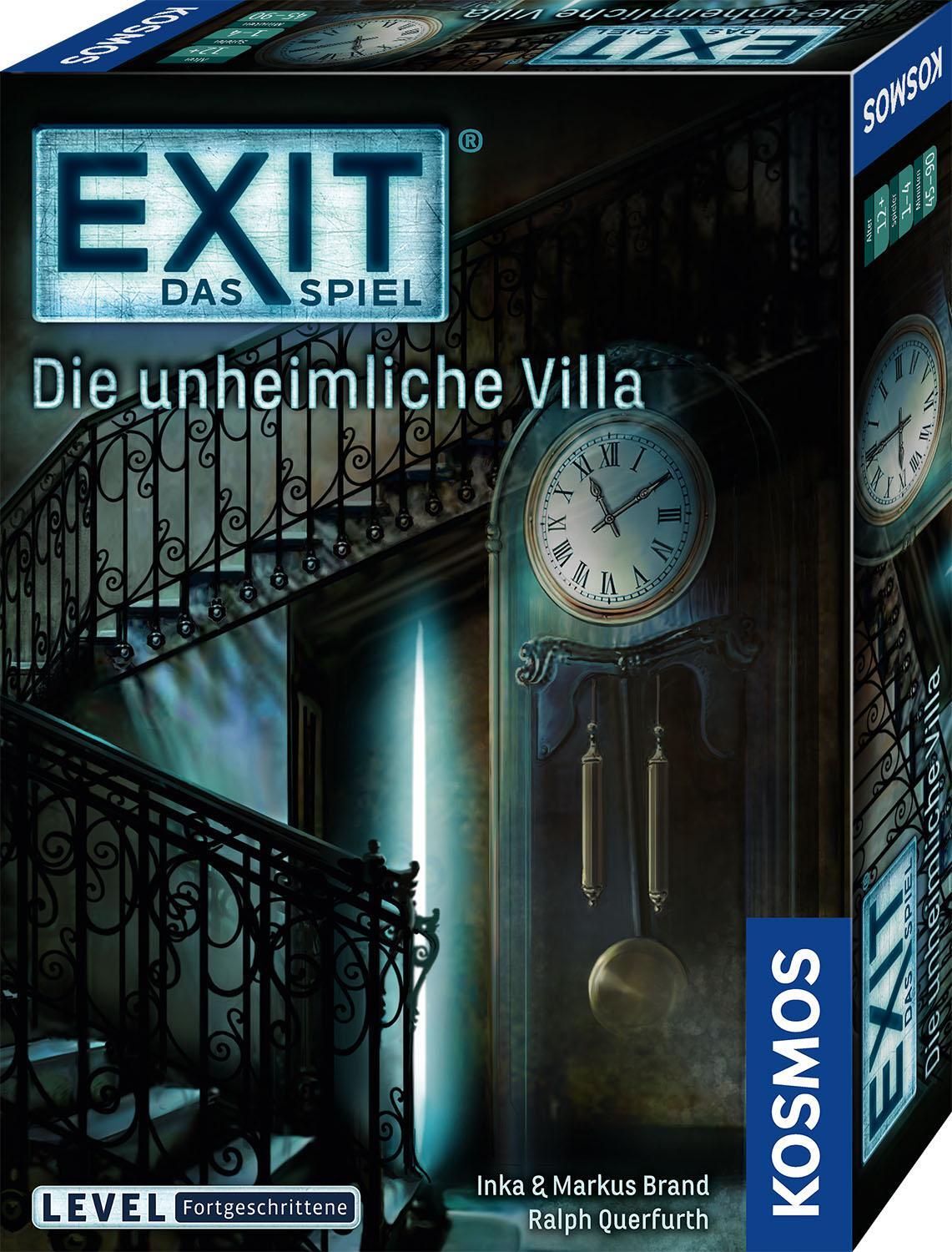 Cover: 4002051694036 | EXIT - Die unheimliche Villa | Exit - Das Spiel für 1 - 4 Spieler