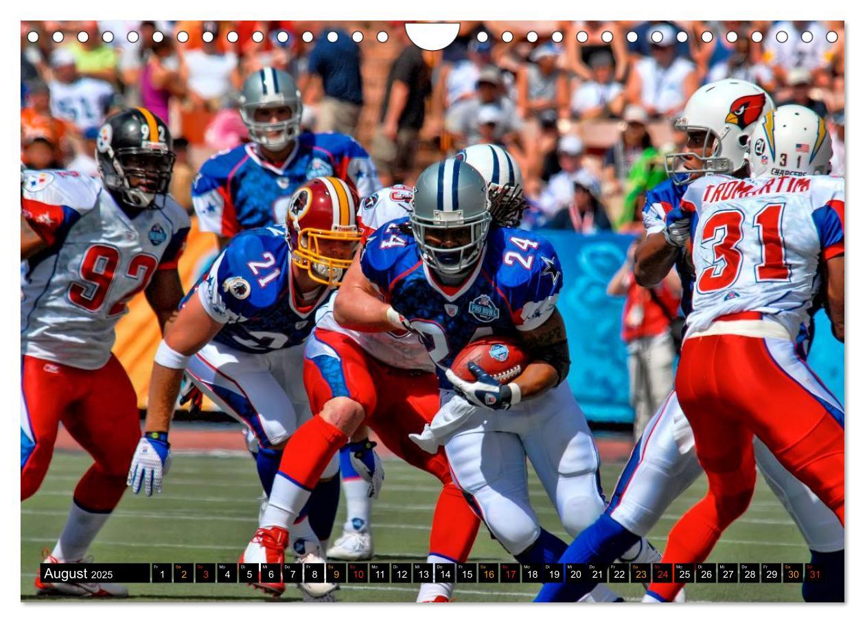 Bild: 9783435597024 | Kraft und Taktik - American Football (Wandkalender 2025 DIN A4...