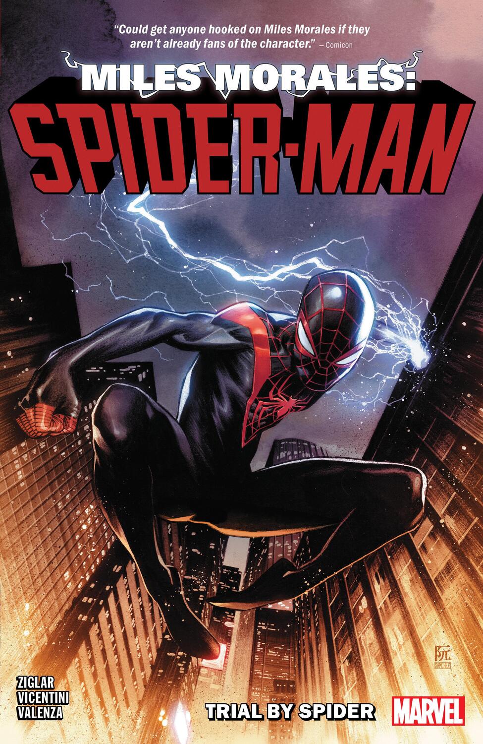 Cover: 9781302948528 | Miles Morales: Spider-Man by Cody Ziglar Vol. 1 - Trial by Spider