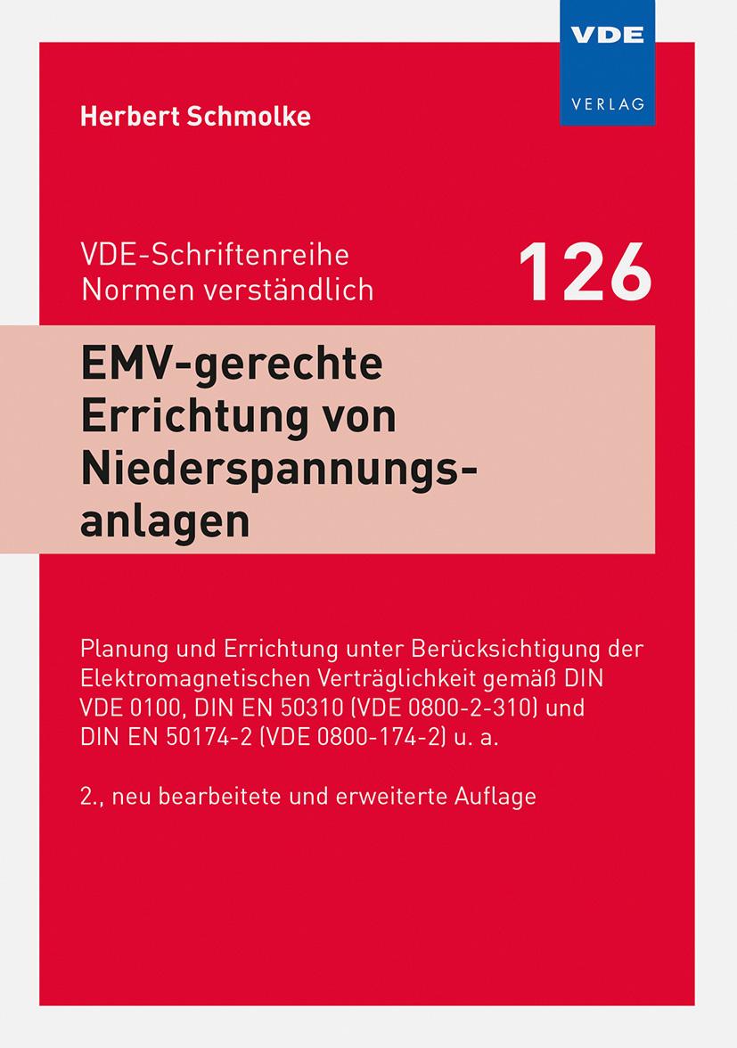 Bild: 9783800744213 | EMV-gerechte Errichtung von Niederspannungsanlagen | Herbert Schmolke