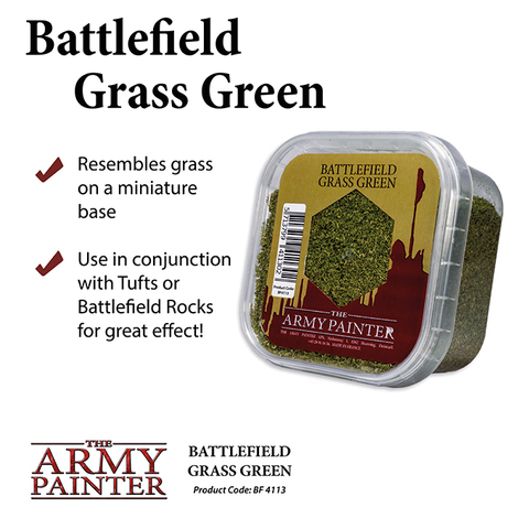 Cover: 5713799411302 | Battlefield Grass Green | Army Painter - Deko | ARM04113