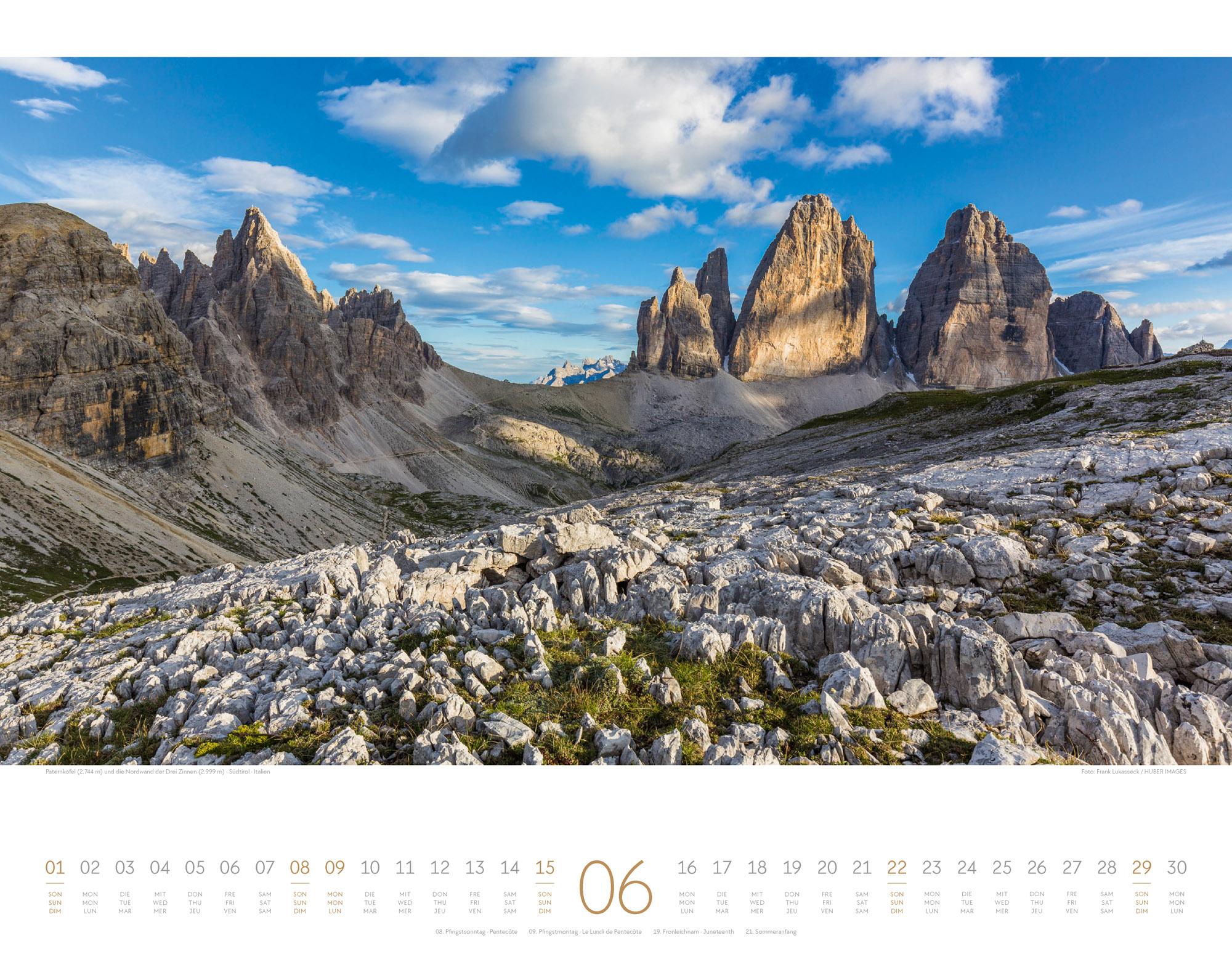 Bild: 9783838425849 | Naturparadies Alpen Kalender 2025 | Ackermann Kunstverlag | Kalender