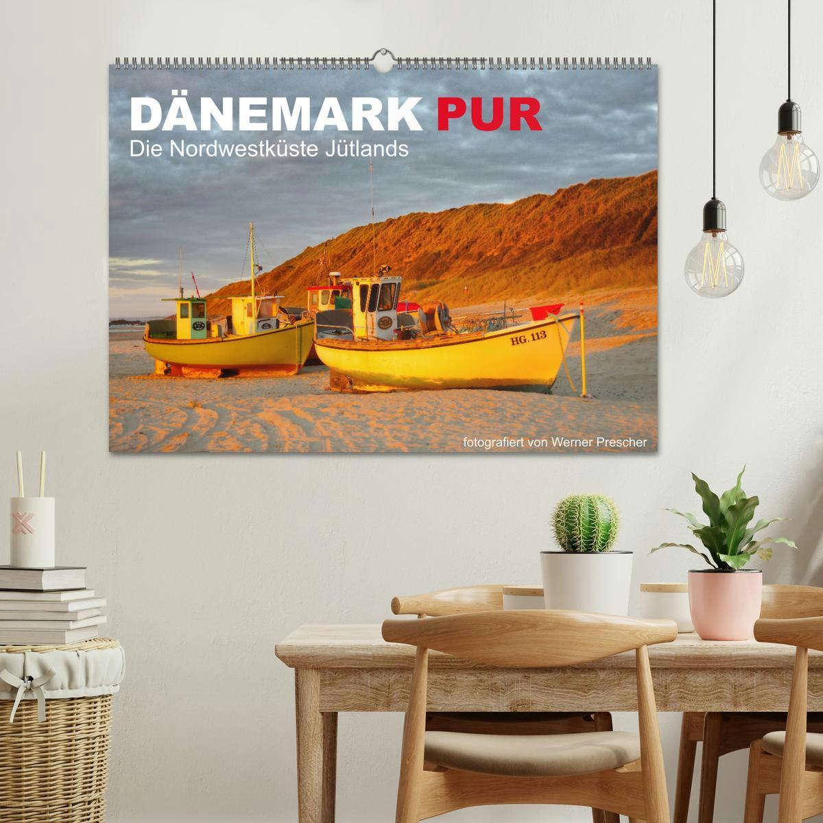 Bild: 9783435730155 | Dänemark Pur (Wandkalender 2025 DIN A2 quer), CALVENDO Monatskalender