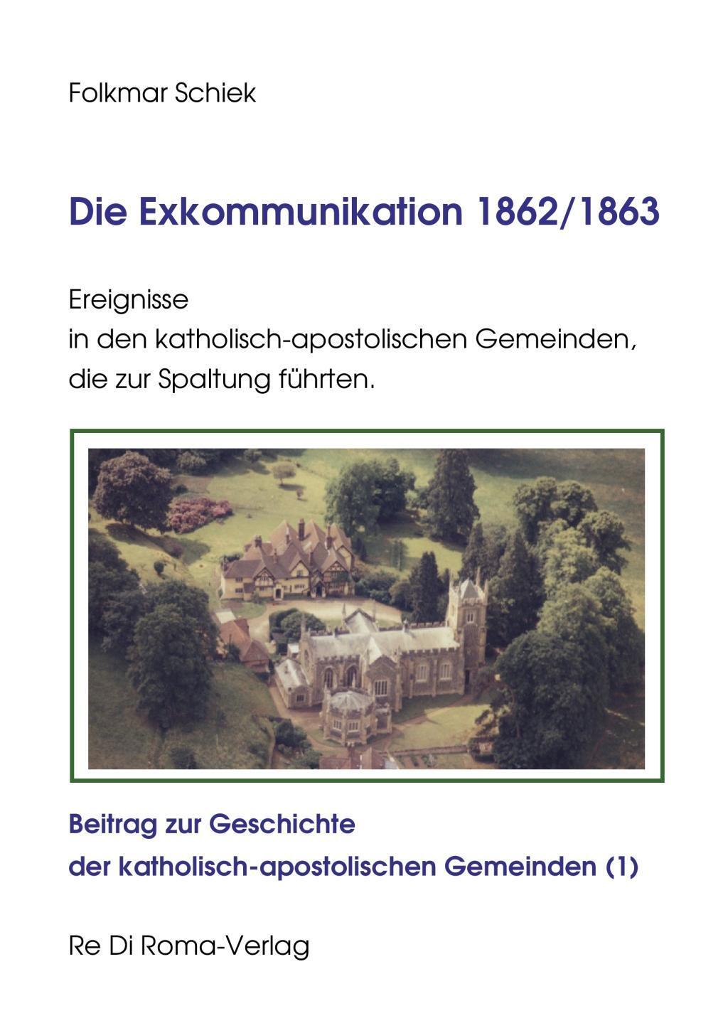 Cover: 9783868703474 | Die Exkommunikation 1862/1863, Ereignisse in den...
