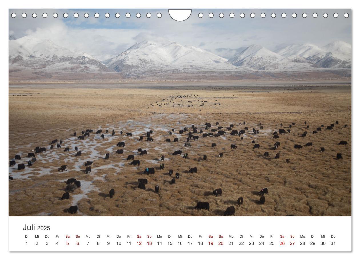 Bild: 9783435006540 | Tibet - Am Fuße des Mount Everest. (Wandkalender 2025 DIN A4 quer),...