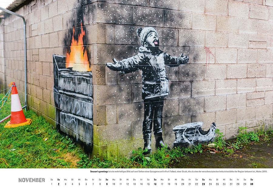 Bild: 9783966648066 | Banksy Kalender 2025 | Banksy | Kalender | Spiralbindung | 14 S.