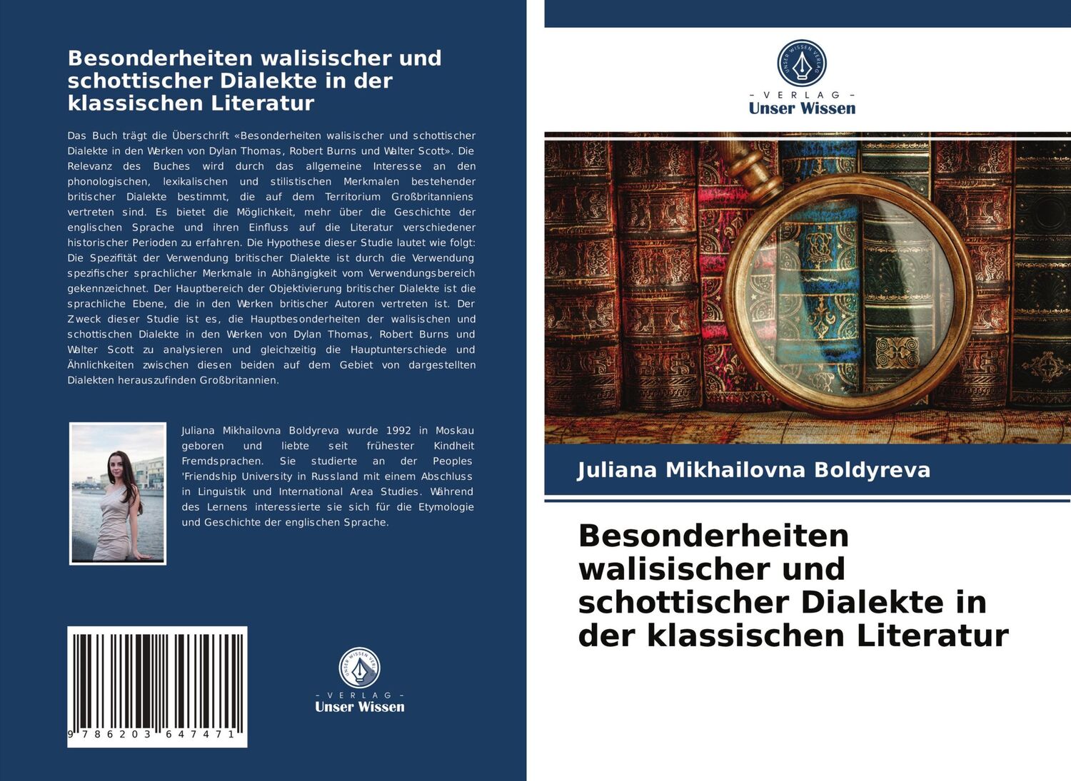 Cover: 9786203647471 | Besonderheiten walisischer und schottischer Dialekte in der...