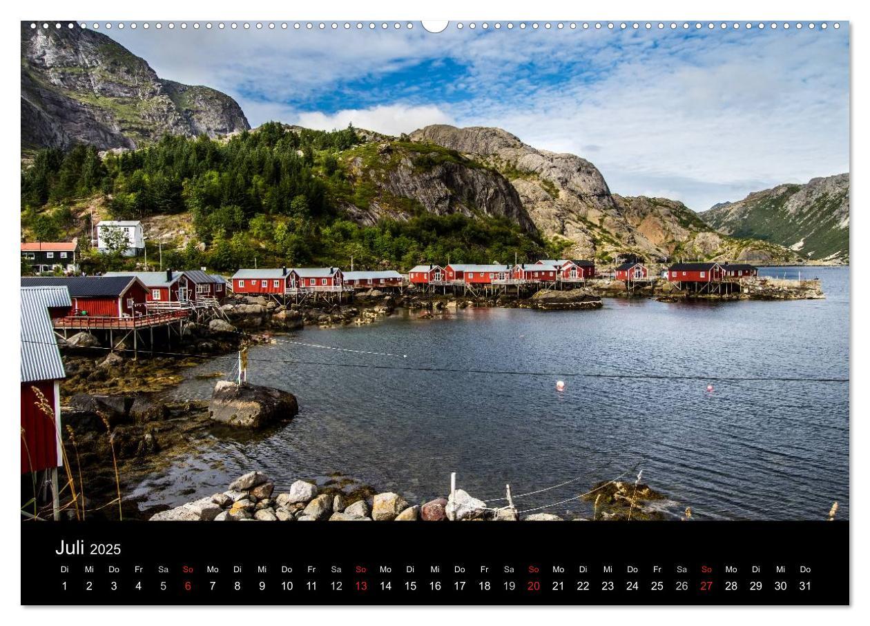 Bild: 9783435670406 | Nördliches Norwegen (hochwertiger Premium Wandkalender 2025 DIN A2...