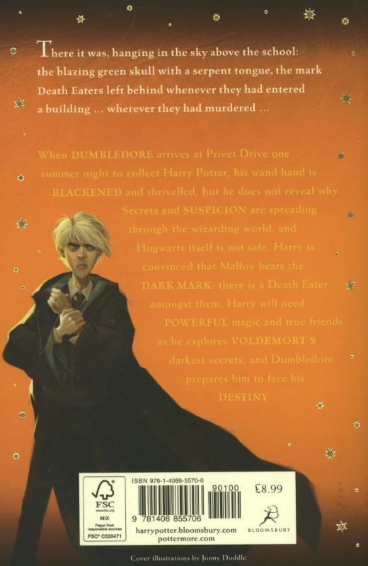 Rückseite: 9781408855706 | Harry Potter 6 and the Half-Blood Prince | Joanne K. Rowling | Buch