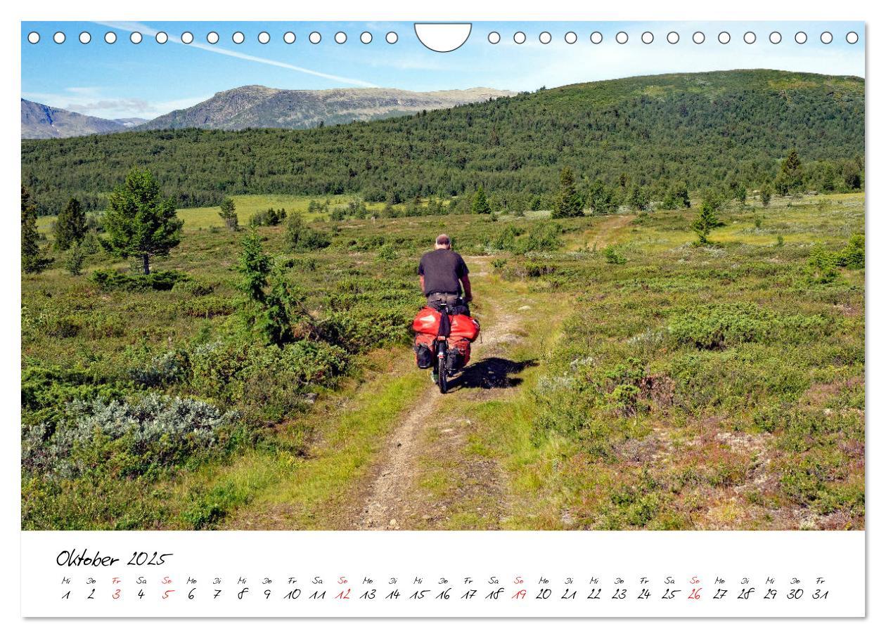 Bild: 9783435552559 | Abenteuer Radreisen (Wandkalender 2025 DIN A4 quer), CALVENDO...