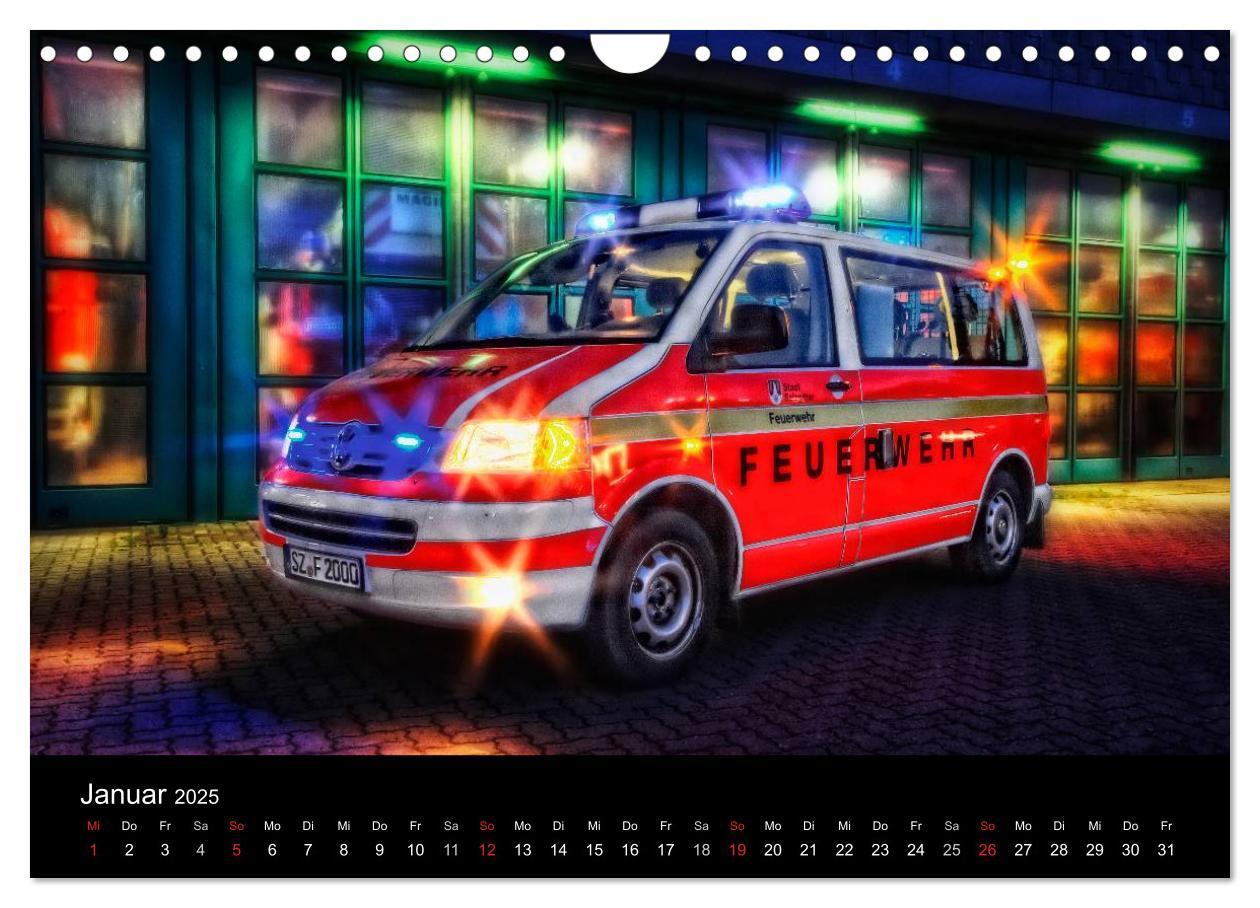 Bild: 9783435751068 | Berufsfeuerwehr Salzgitter (Wandkalender 2025 DIN A4 quer),...