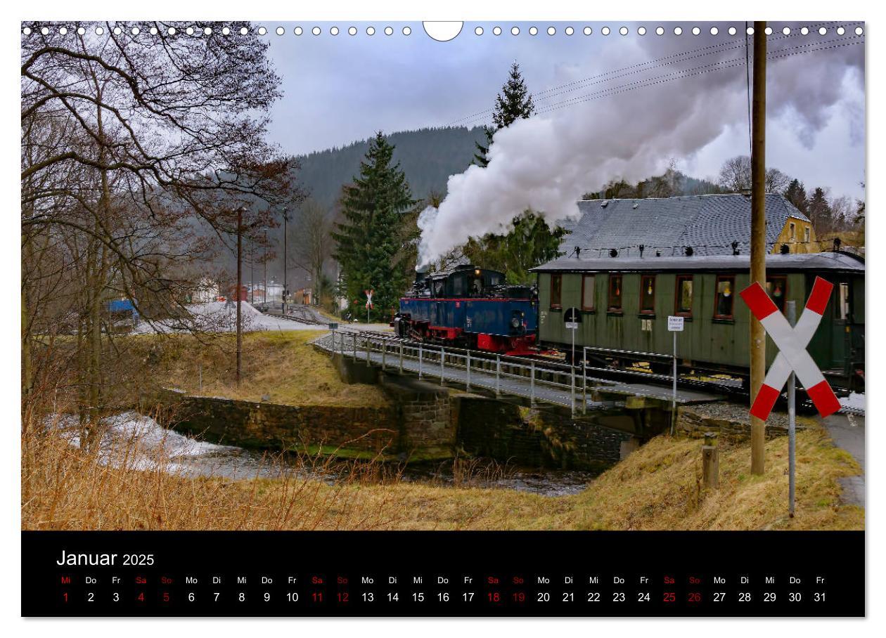 Bild: 9783435380657 | Dampf im Pressnitztal (Wandkalender 2025 DIN A3 quer), CALVENDO...