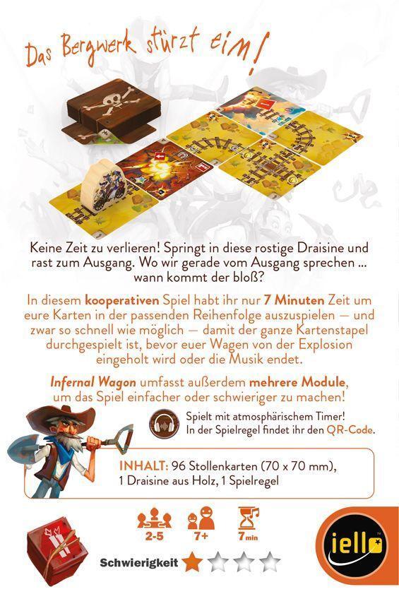 Bild: 3701551700391 | Infernal Wagon | Alexandre Emerit (u. a.) | Spiel | Deutsch | 2022