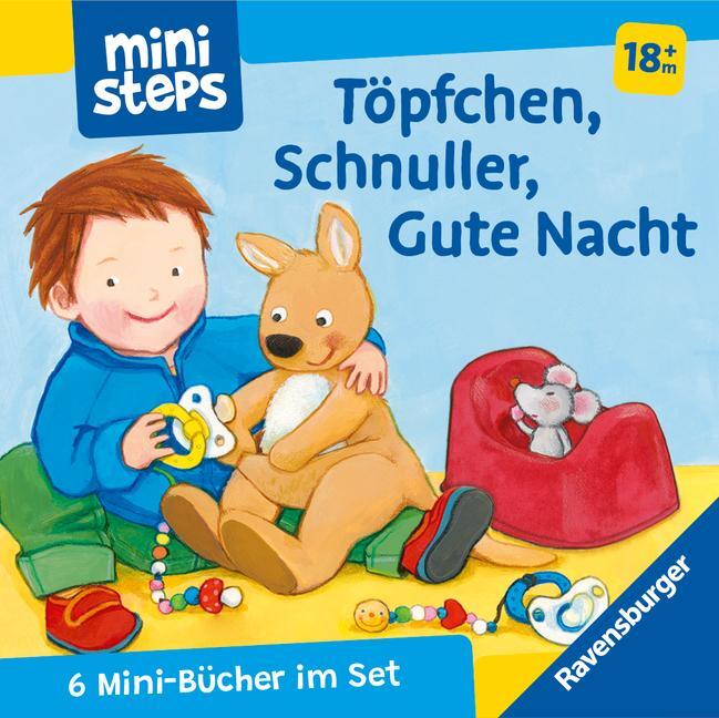 Cover: 9783473302888 | ministeps: Mein erster Bücher-Würfel: Töpfchen, Schnuller, Gute...