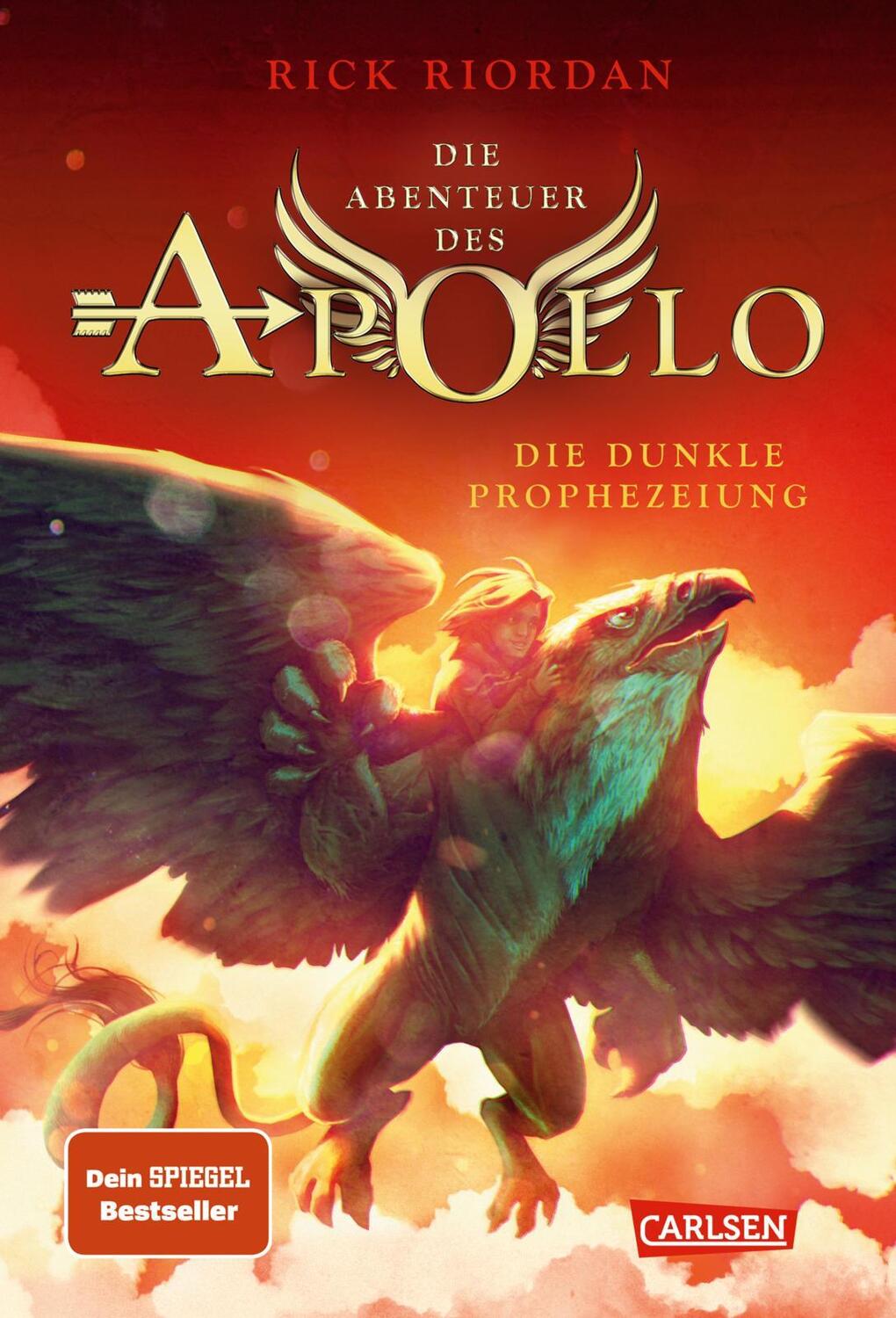 Cover: 9783551556899 | Die Abenteuer des Apollo 2: Die dunkle Prophezeiung | Rick Riordan