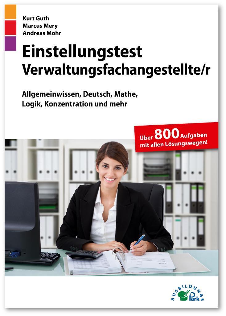 Cover: 9783956241093 | Einstellungstest Verwaltungsfachangestellte | Kurt Guth (u. a.) | Buch