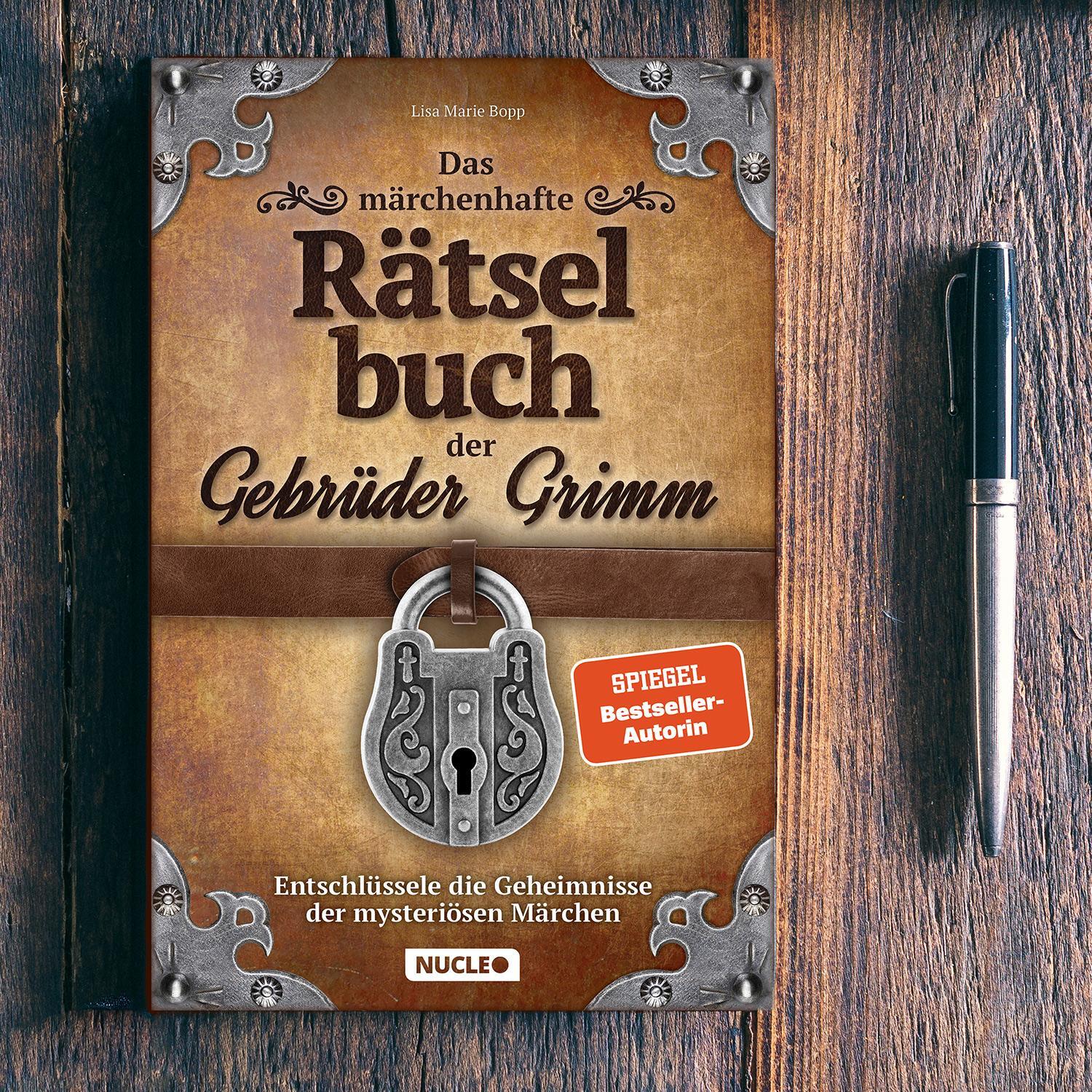 Bild: 9783985610365 | Das märchenhafte Rätselbuch der Gebrüder Grimm | Lisa Marie Bopp