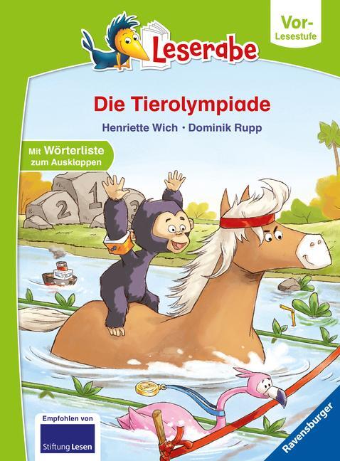 Cover: 9783473460243 | Die Tierolympiade - Leserabe ab Vorschule - Erstlesebuch für Kinder...