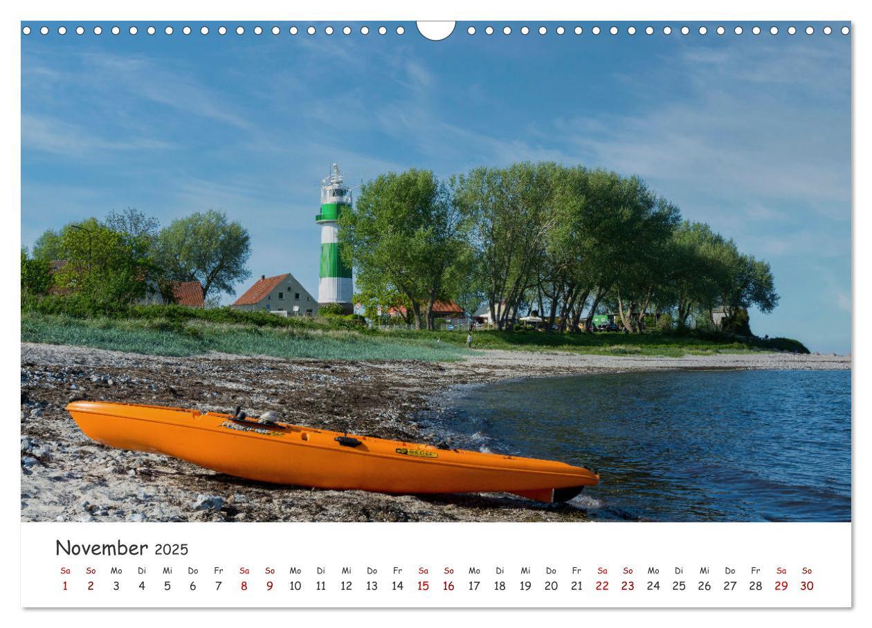 Bild: 9783383966361 | Kieler Förde genießen (Wandkalender 2025 DIN A3 quer), CALVENDO...