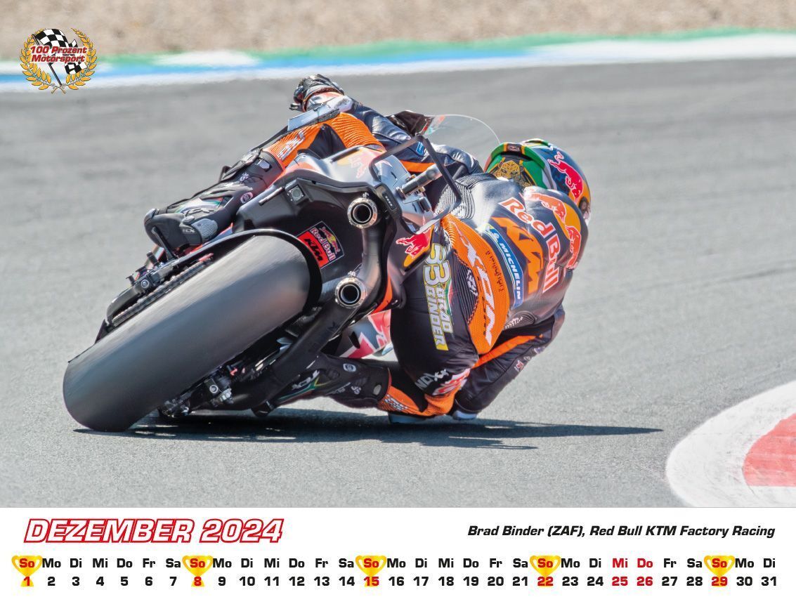 Bild: 9783948794521 | Motorrad Grand Prix Kalender 2024 | Frank Pommer | Kalender | 2024