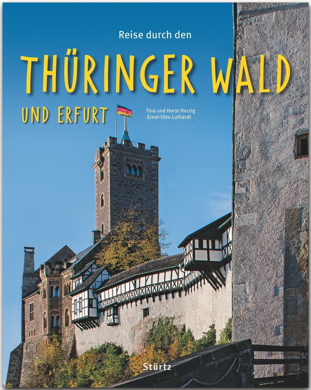 Cover: 9783800341801 | Reise durch den Thüringer Wald und Erfurt | Ernst-Otto Luthardt | Buch