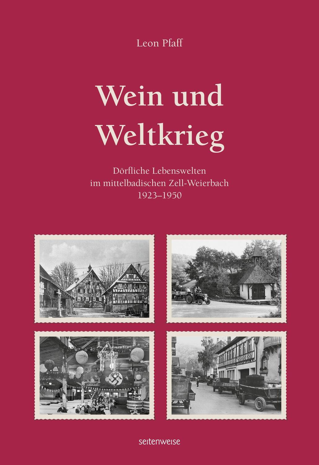 Cover: 9783943874464 | Wein und Weltkrieg | Leon Pfaff | Taschenbuch | 160 S. | Deutsch