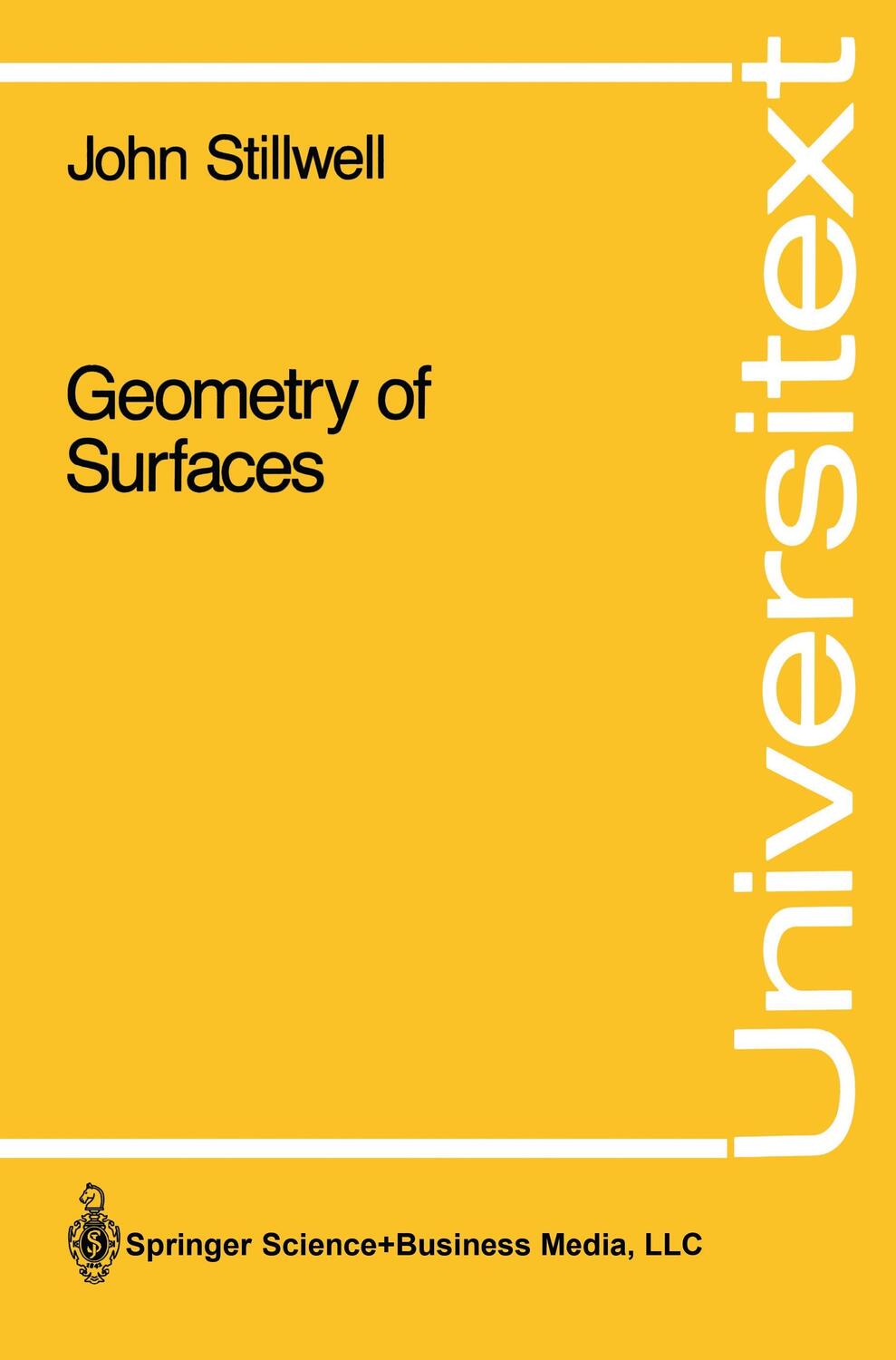 Cover: 9780387977430 | Geometry of Surfaces | John Stillwell | Taschenbuch | Universitext