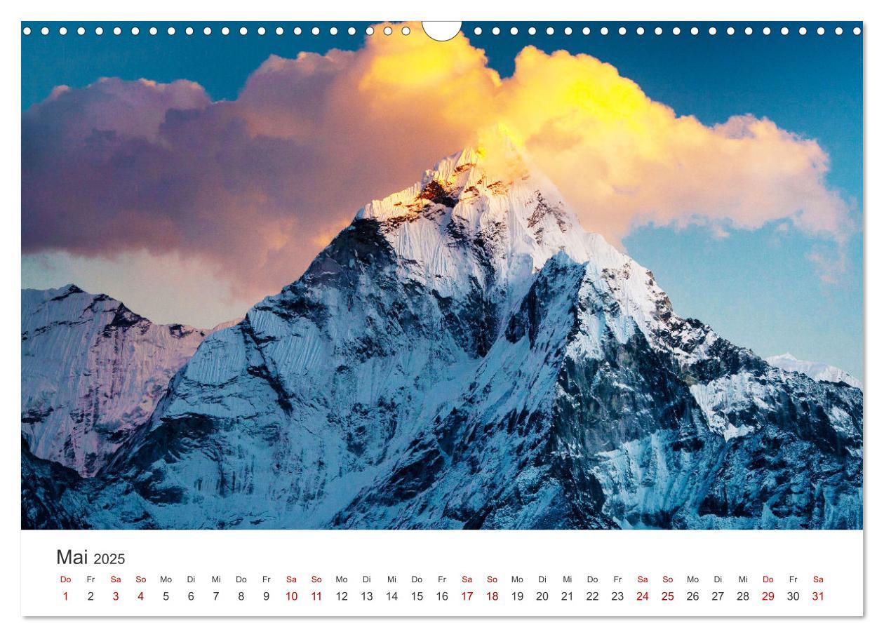 Bild: 9783435008360 | Nepal - Mitten im Himalaya (Wandkalender 2025 DIN A3 quer),...