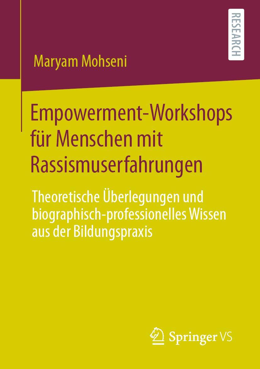 Cover: 9783658310042 | Empowerment-Workshops für Menschen mit Rassismuserfahrungen | Mohseni