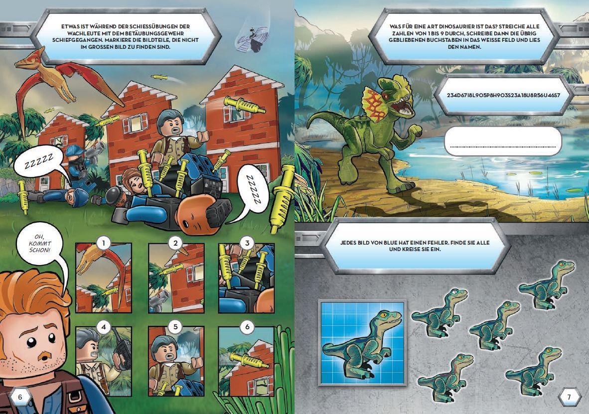 Bild: 9783960805113 | LEGO® Jurassic World - Rätselspaß für Dinofans | Taschenbuch | 32 S.