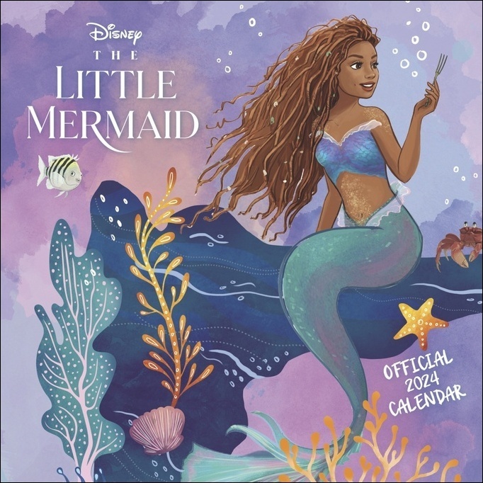 Cover: 9783840196621 | Arielle die Meerjungfrau Broschurkalender 2024. Disney-Prinzessin...
