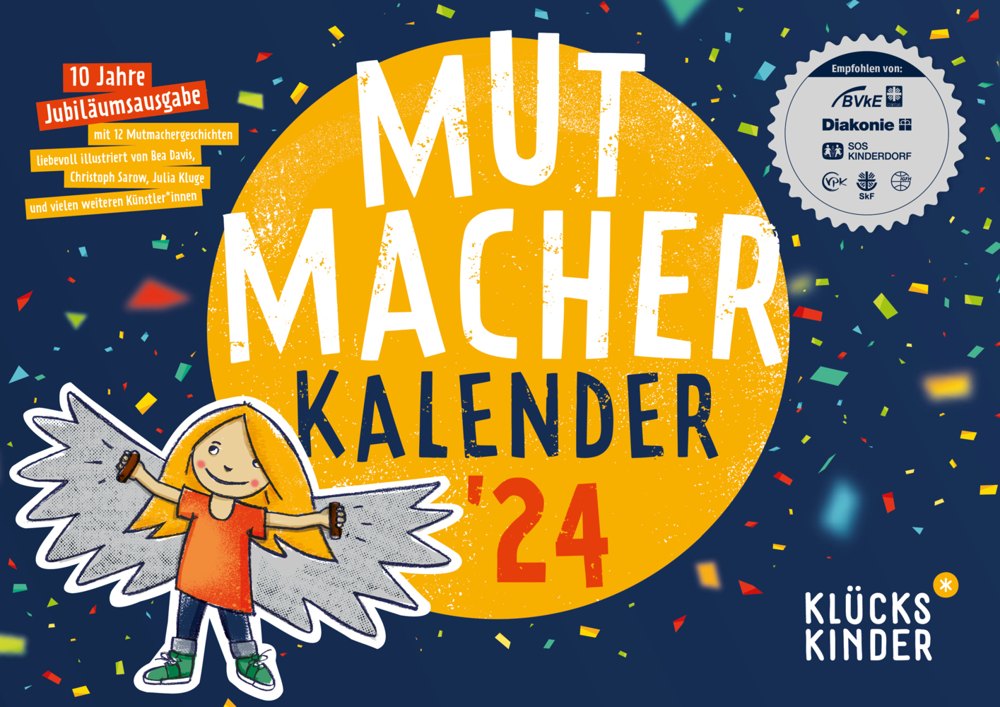 Cover: 9783982108483 | Mutmacher-Kalender 2024 | Detlef D. Soost | Kalender | 14 S. | Deutsch