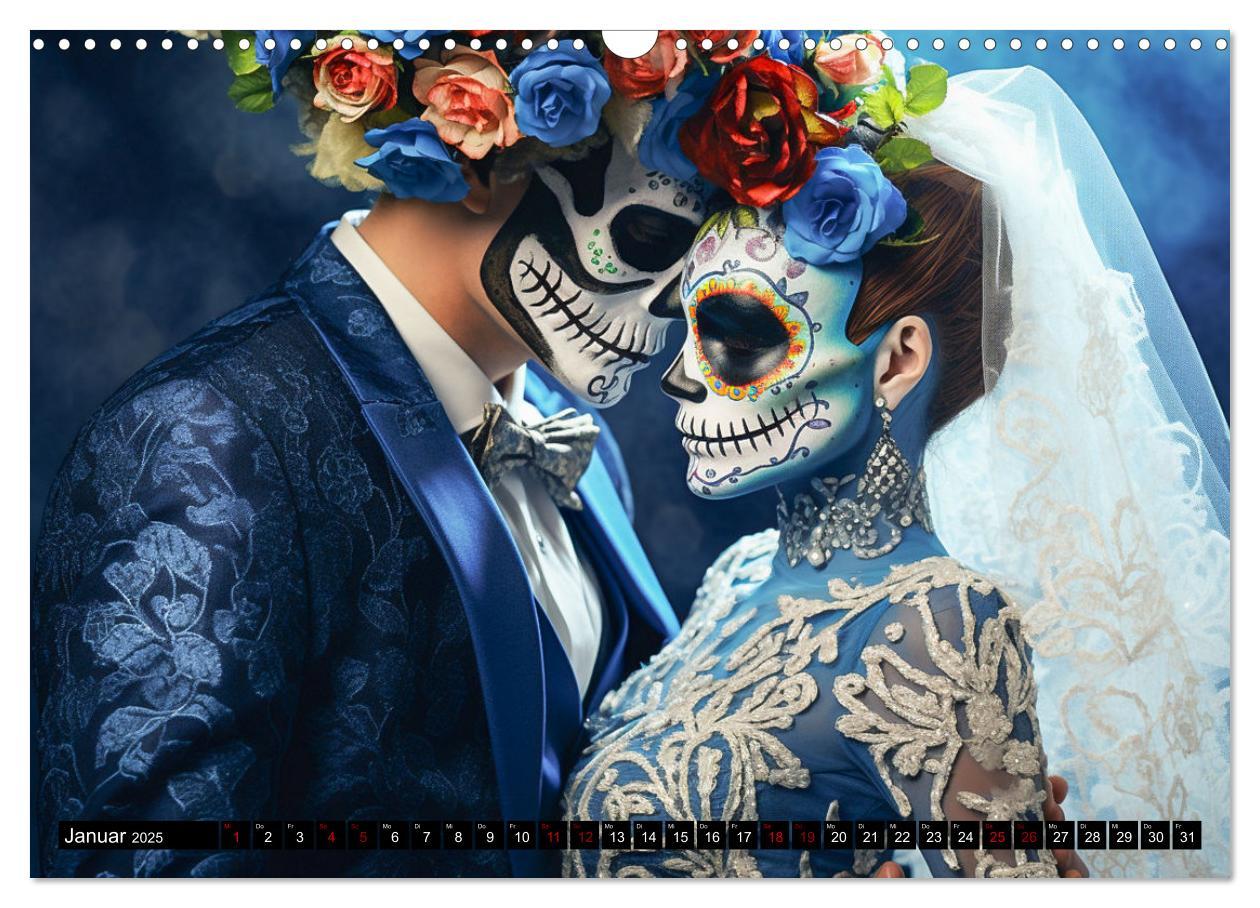 Bild: 9783383879241 | Dia de los Muertos - Feier des Lebens und des Todes (Wandkalender...