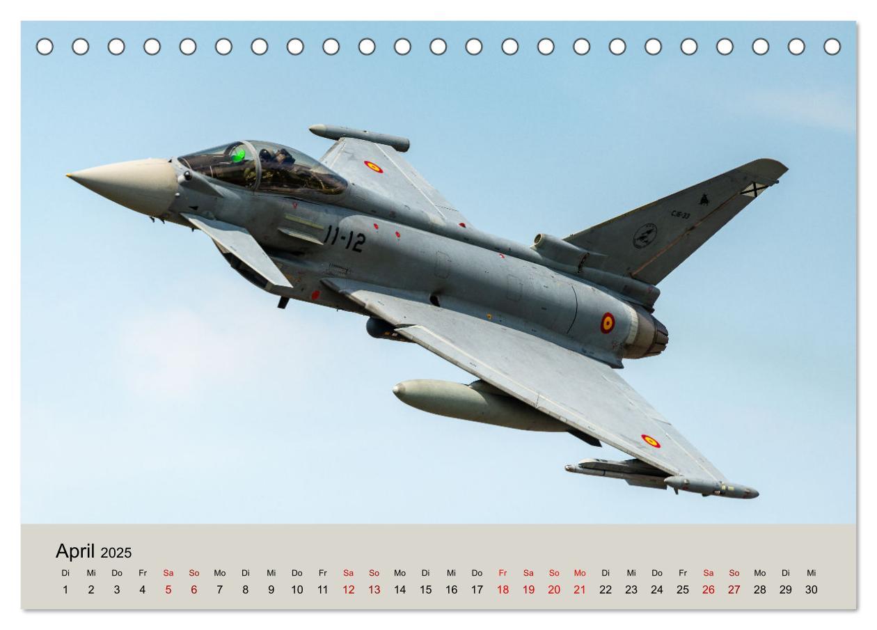 Bild: 9783435178315 | Kampfjet Eurofighter Typhoon (Tischkalender 2025 DIN A5 quer),...